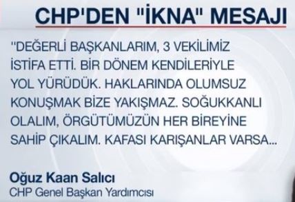Mehmet Ali Çelebi ve iki vekilin istifasının ardından CHP’de ‘ince’ korku! Yeni istifalara karşı ikna mesajı!